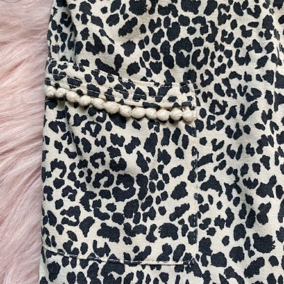 Jessica Simpson Leopard Baby Girl Footie 3-6 Month - Picture 3 of 5